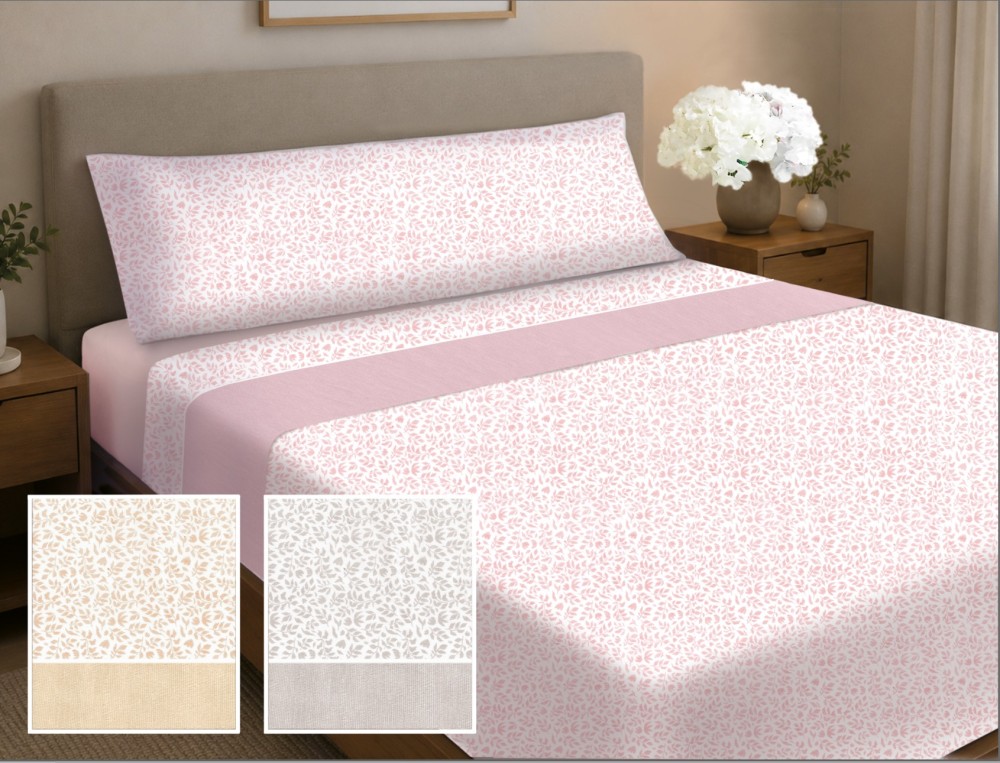 rosa, beig y gris.
